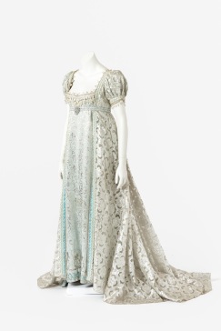 Costume worn by Suzanne Steele as Countess Helene Bezukhova in War and Peace, The Australian Opera, 1973. Designed Tom Lingwood. Realised by The Australian Opera Wardrobe Department. The Estate of Suzanne Steele, gift of Pat Oswald and Margaret Toyne, 1987. Arts Centre Melbourne, Performing Arts Collection. Photograph by Jeremy Dillon.