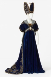 Costume worn by a chorus member in Camelot, J.C. Williamson Theatres Ltd, 1963. Designed by John Truscott. Purchased, 2013. Arts Centre Melbourne, Performing Arts Collection. Photograph by Jeremy Dillon.